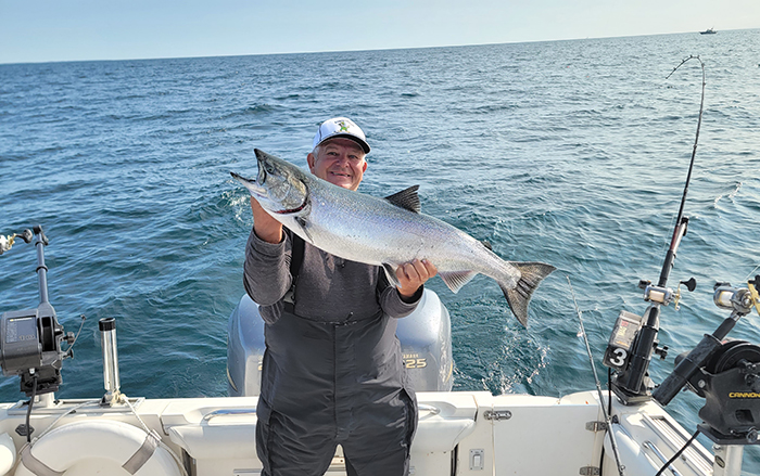 Leprechaun Fishing Charters on Lake Michigan