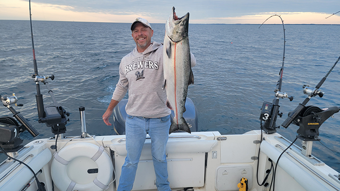 Leprechaun Fishing Charters on Lake Michigan