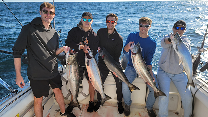 Leprechaun Fishing Charters on Lake Michigan