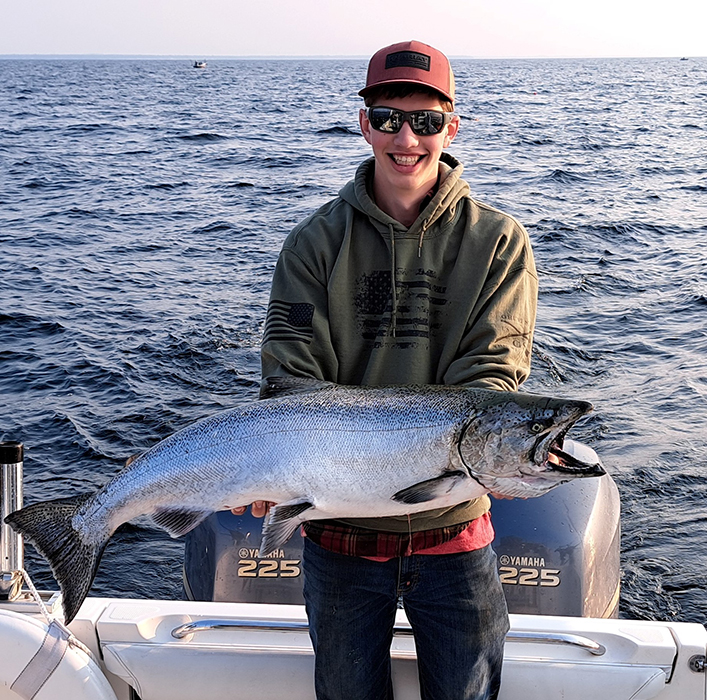 Leprechaun Fishing Charters on Lake Michigan