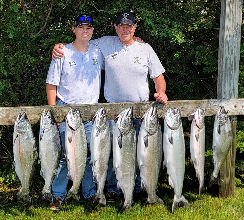 Leprechaun Fishing Charters on Lake Michigan