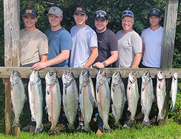 Brown and Lake Trout fishing