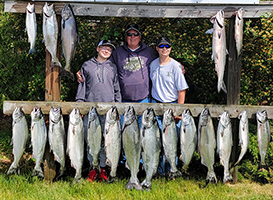 King salmon fishing