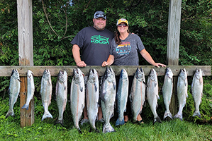 Leprechaun Fishing Charters on Lake Michigan