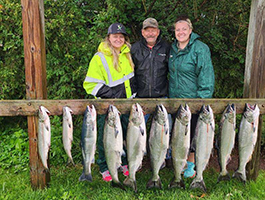 Brown and Lake Trout fishing