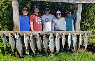 King salmon fishing