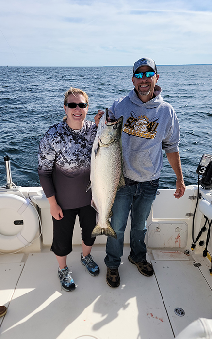 Leprechaun Fishing Charters on Lake Michigan