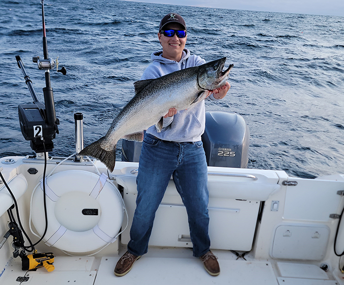 Leprechaun Fishing Charters on Lake Michigan