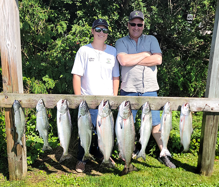 Leprechaun Fishing Charters on Lake Michigan