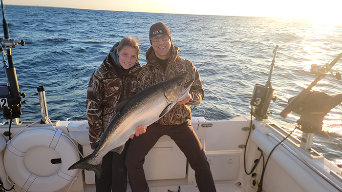 Leprechaun Fishing Charters on Lake Michigan