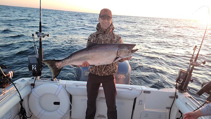 Leprechaun Fishing Charters on Lake Michigan