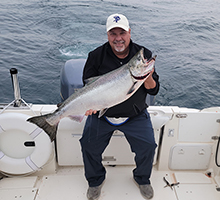 King salmon fishing
