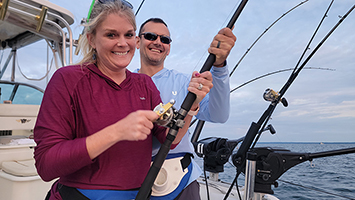Coho Salmon fishing