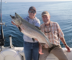 Coho Salmon fishing