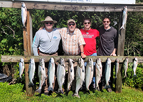 Leprechaun Fishing Charters on Lake Michigan