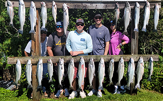 King salmon fishing
