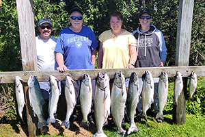 King salmon fishing