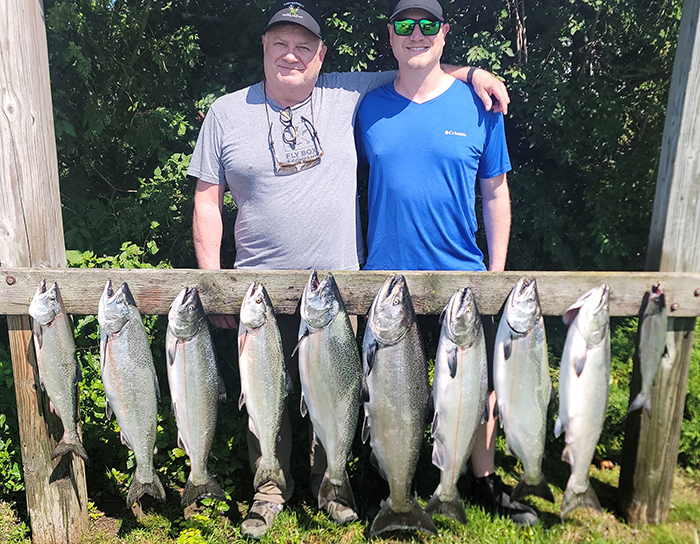Leprechaun Fishing Charters on Lake Michigan