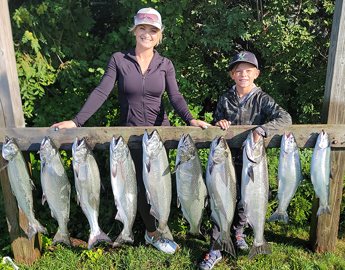Leprechaun Fishing Charters on Lake Michigan