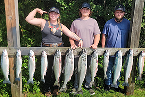 King salmon fishing
