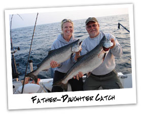 Leprechaun Lake Michigan Charter Fishing